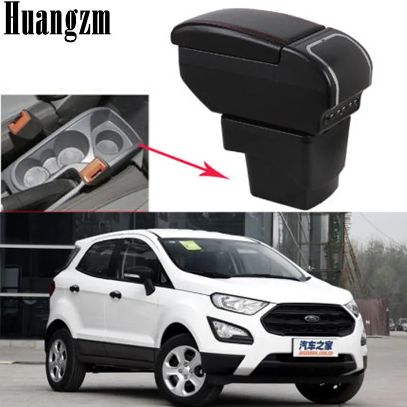 Подлокотник для Ford Ecosport 2013-2017 центральный подлокотник из искусственной кожи