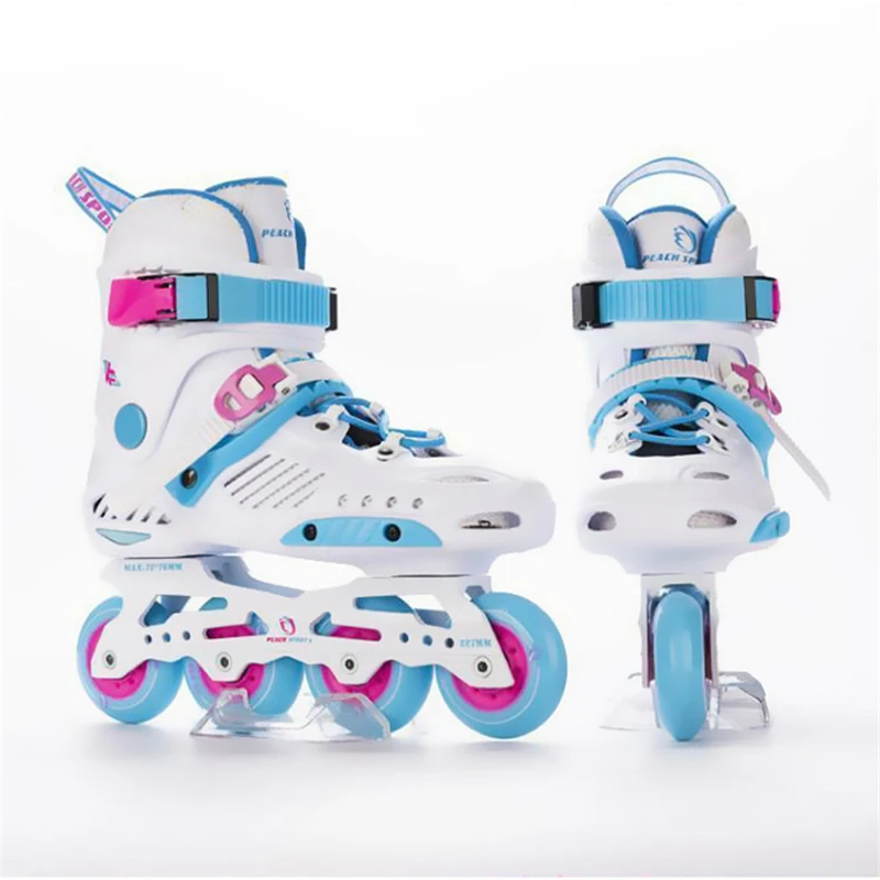Richly Shop 100% Inline Skates Professional Adult Roller Skating Shoe Slalom Sliding Free Skating