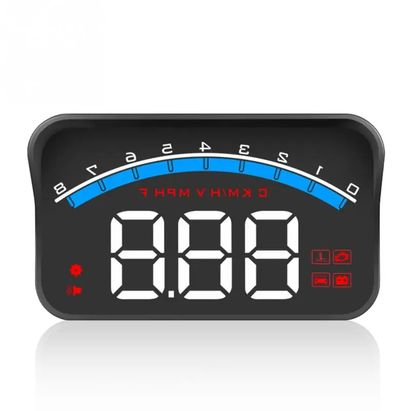 M6S Предупреждение OBD2 аксессуары Скорость проектор Температура воды 3,5 дюймов головой вверх Дисплей красочные Экран ветер Экран Авто данных