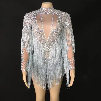 red and silver outfit