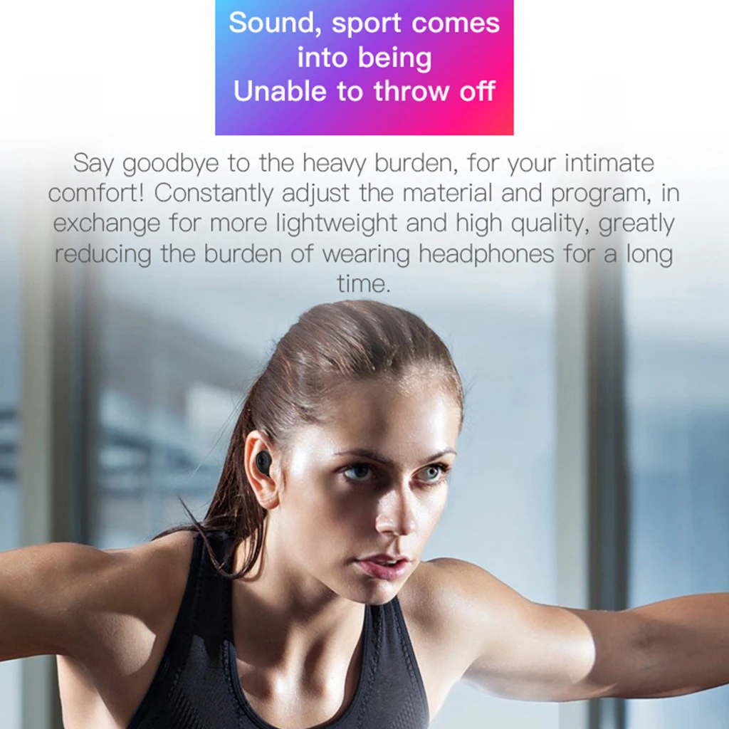 TWS Беспроводные Bluetooth 5,0 наушники стерео 6D стерео наушники HIFI Звук спортивные наушники Handsfree In Ear игровая гарнитура