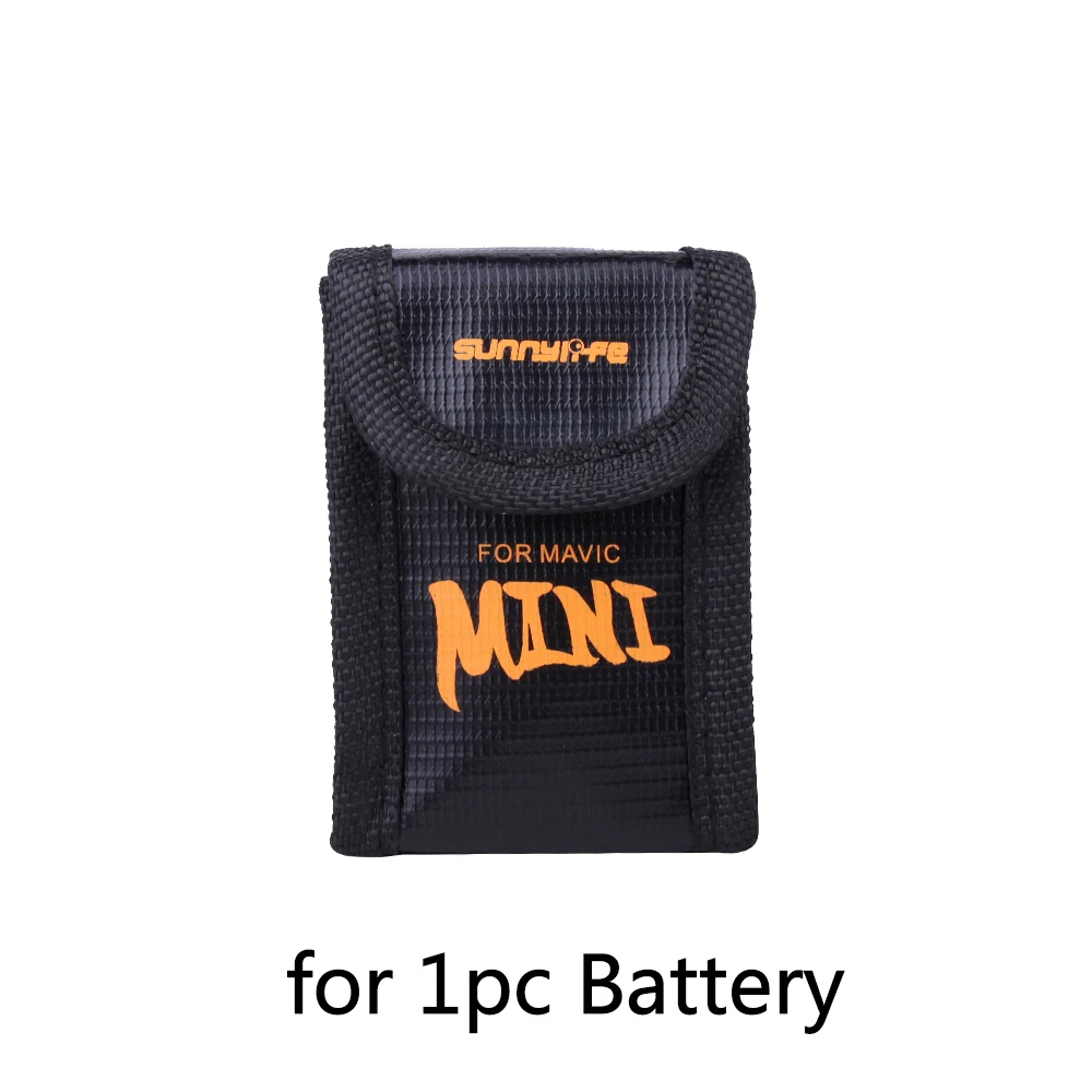 Mavic Mini АКСЕССУАРЫ Защитная сумка для батареи взрывозащищенный чехол Защитный чехол для батареи сумка для хранения для DJI Mavic Mini Drone - Цвет: For one battery