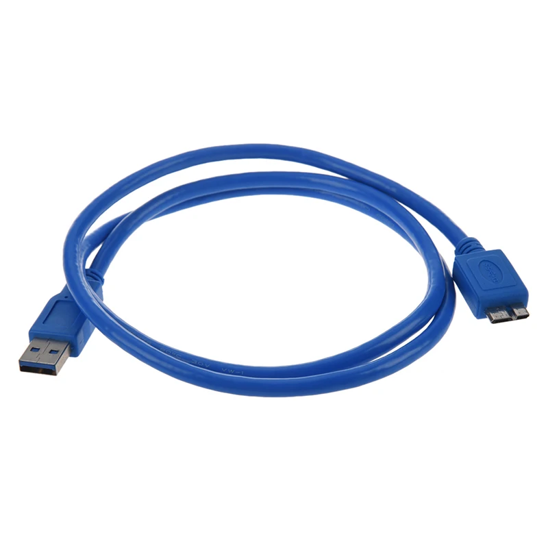 

SuperSpeed USB 3.0 Cable, Type A to Type B Micro, M / M, 3 FT, Blue