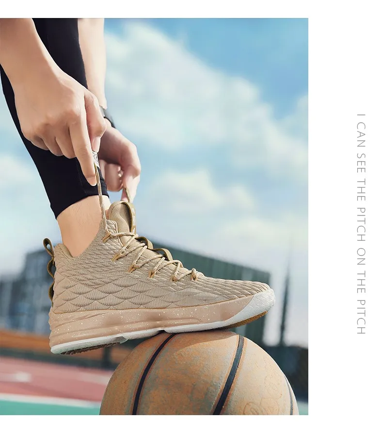 Мужские баскетбольные кроссовки для мальчиков 11 Lebron 15 Kyrie 5, дышащие кроссовки Uptempo, Zapatos Baloncesto Hombre, большой размер 46