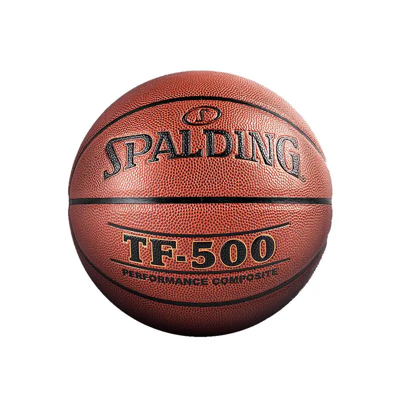 Spalding Nba TF-500 производительность крытый Открытый Баскетбол 74-529Y PU материал Официальный Размер 7 мужской матч тренировочный мяч - Цвет: 74-529Y