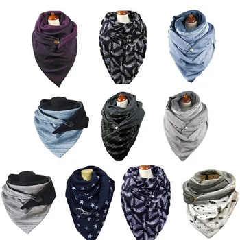 

2020 Spring Winter Women Scarf Warm Cashmere Scarves Shawls Cotton Neck Bandana Pashmina Lady Wrap