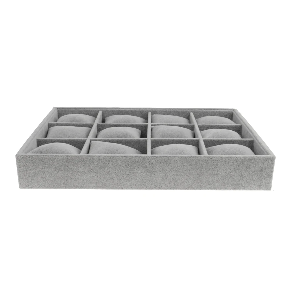 

New Fashion Jewelry Box Watch Bracelet Pillow Jewelry Display Case Box Holder Showcase
