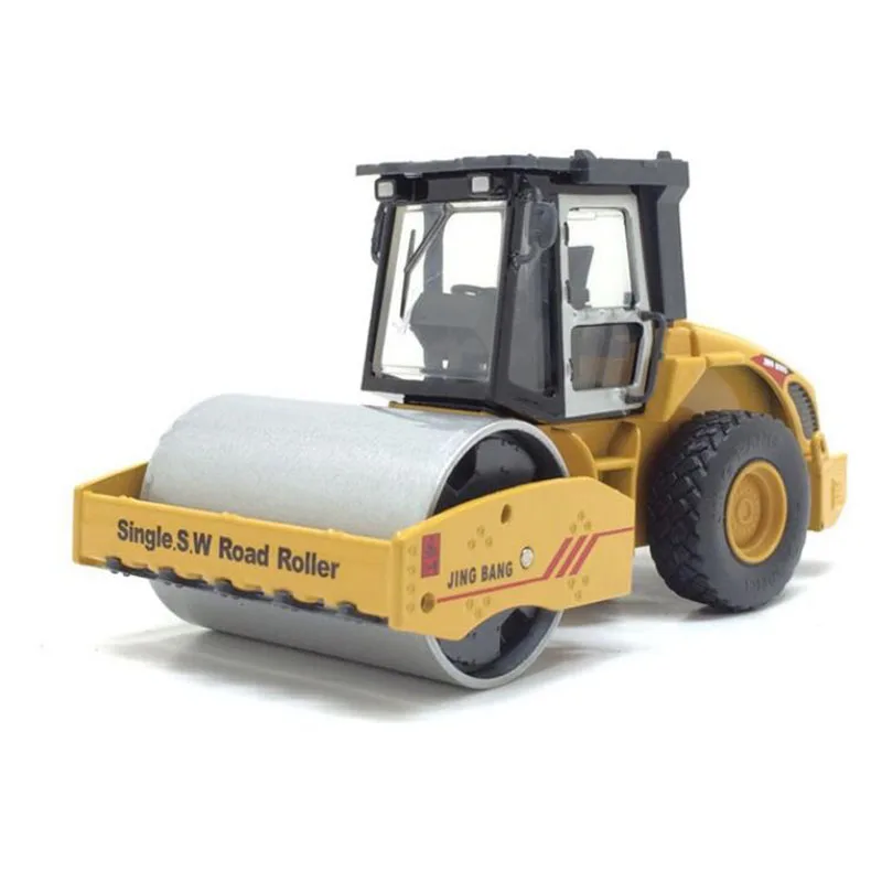 Details about   1:50 Scale Diecat Alloy Engineering Rolling Road Roller Model Toy 