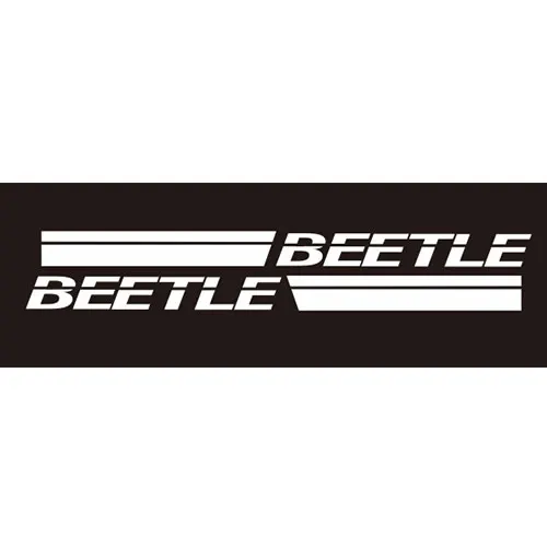 Для VW Beetle для Volkswagen Beetle, стикер для кузова автомобиля, Настраиваемые автомобильные наклейки на дверь, Боковые Полосатые наклейки, наклейка - Название цвета: White