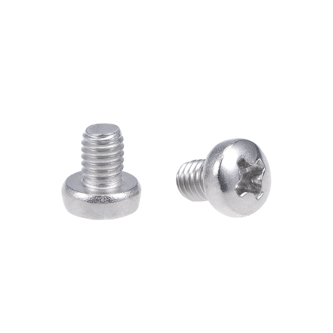 

uxcell Machine Screws Cross Head Screw 304 Stainless Steel Fasteners Bolts M3x4mm 100Pcs
