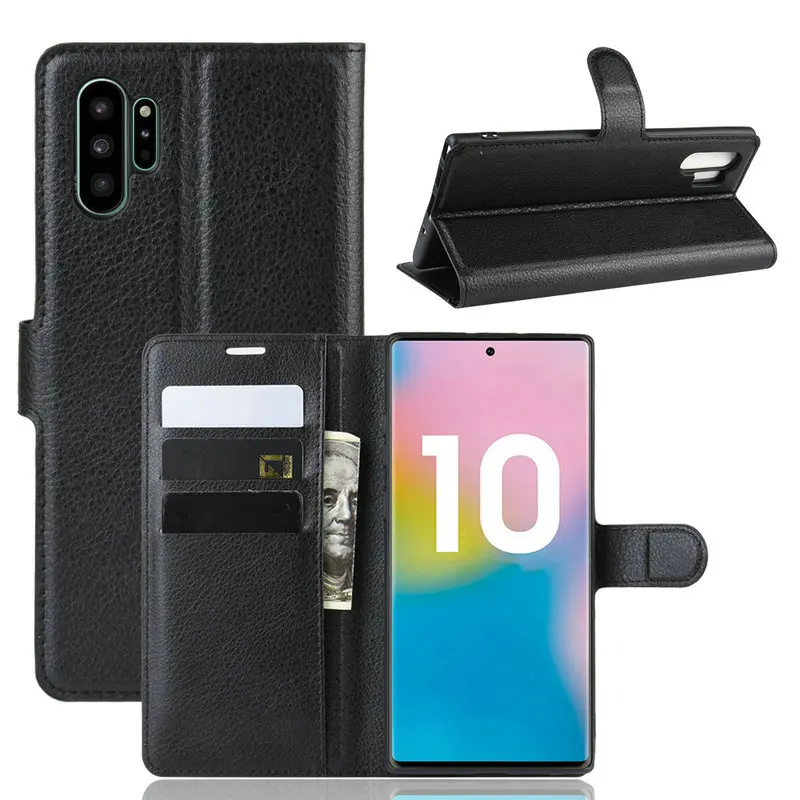 

Wallet Phone Case for Samsung Galaxy Note10+ Note 10 for Samsung Galaxy Note10 Plus Pro 5G Flip Leather Cover Case Capa Etui