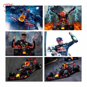 

Full 5d Diy Diamond Painting Racing Car Diamant Painting Trophy Cool Diamond Embroidery Man Stitch Mosaic Home Decor Gift