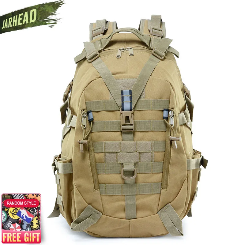 Тактический светоотражающий рюкзак Камуфляжный Рюкзак Molle военная штурмовая