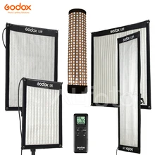 Godox FL150S/FL150R/FL100/FL60 гибкий светодиодный свет откатываемая тканевая лампа 150 Вт/100 Вт/60 Вт приложение дистанционное управление Фото Видео заполняющее освещение