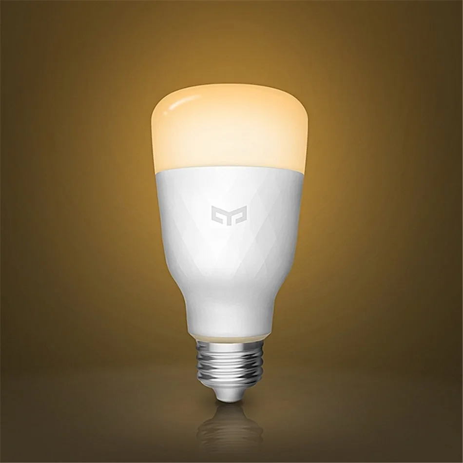 Крепление для спортивной камеры Xiao mi jia yeelight Смарт светодиодный лампы(обновленная версия) цветной 800 люмен 10 Вт E27 лимон умная лампа для mi home приложение