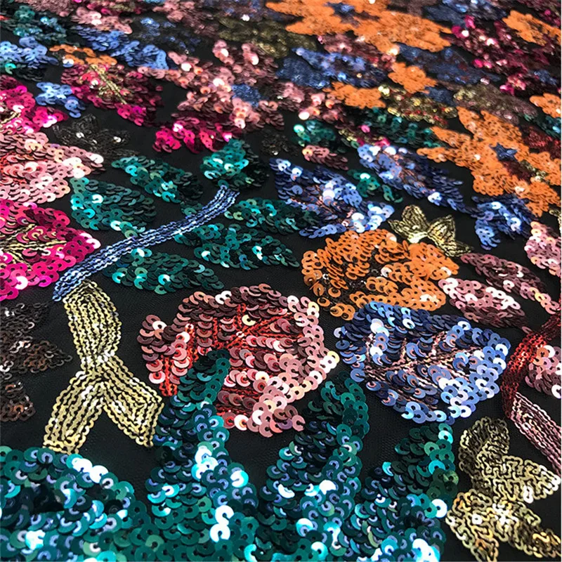 Кружевное платье с цветочной вышивкой Высококачественная Современная сетчатая