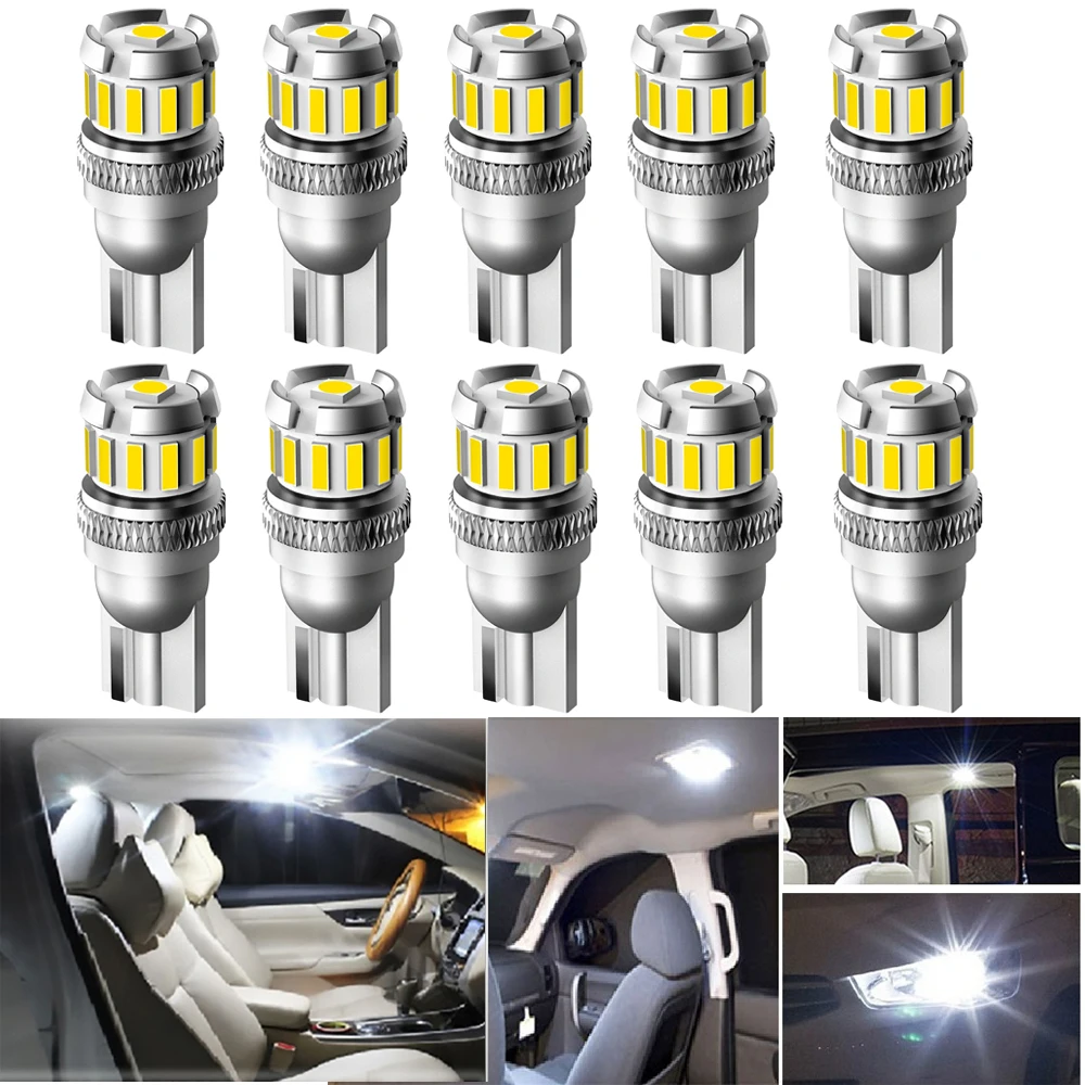 T10 194 W5W 168 светодиодный Canbus салона светильник лампы для Volvo XC60 XC90 S60 V70 S80 S40 V40 V50 XC70 V60 C30 850 C70 XC 60 Светодиодный
