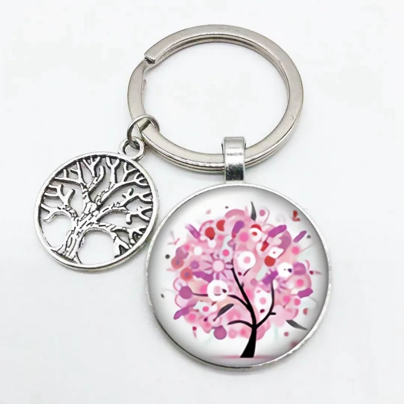 

Fashion Personality Keychain Tree of Life Eternal Tree Classic Keychain Pendant Please take me home