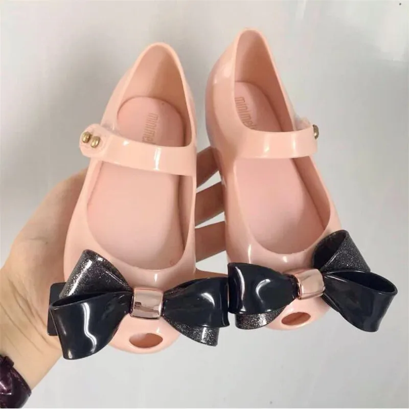 Melissa Mini новая обувь для девочек прозрачные сандалии детская с перфорацией