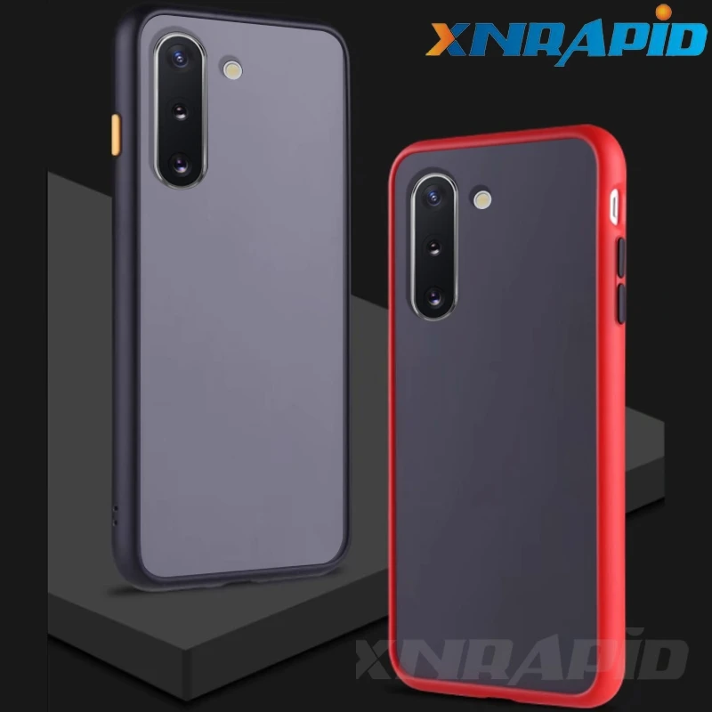 Чехол для samsung Galaxy A50 матовый прозрачный роскошный A70 противоударный твердый