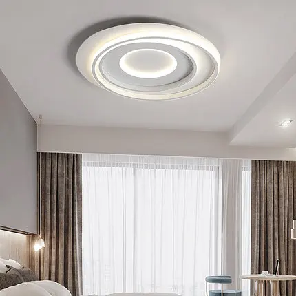 

Modern round acrylic led Chandelier Living room study room Lighting surface mounted Light Lustres bed room Home Lighting Fixture
