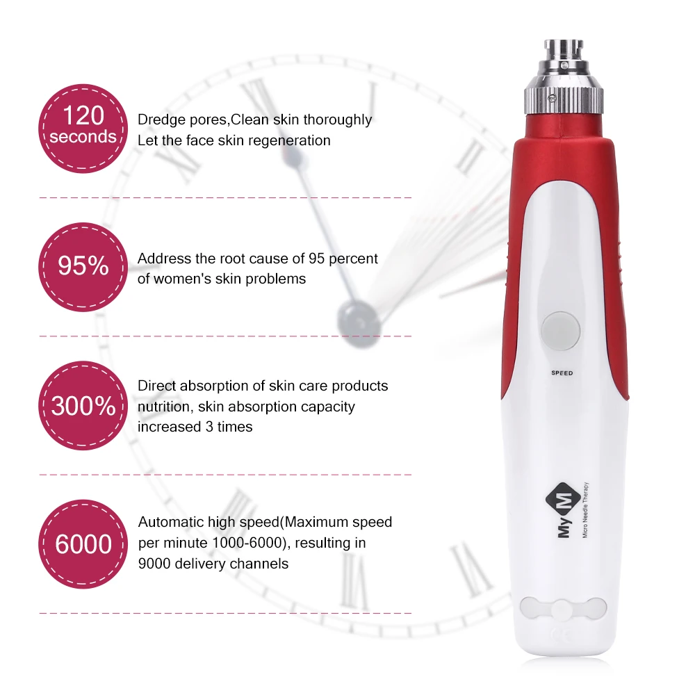 Dr.pen Derma Needle Pen Cartridge Needle Tips Machine Electric Micro Derma Rolling Stamp Therapy Beauty Tool Face Instrument