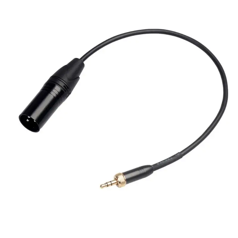 Горячая Распродажа Кабель-адаптер Классический Тонкий 3,5 мм до 3Pin XLR Мужской Кабель-адаптер для sony беспроводной микрофон передатчик