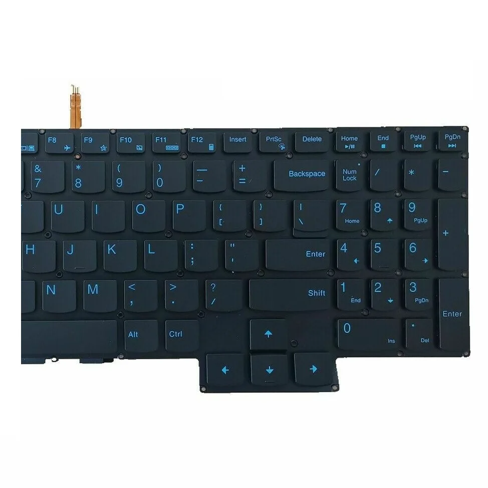 Novos Eua para Lenovo Legion Pro 16ith6 16ach6h 16iah7h 15ach6 17ach6 515imh05 Substituir Teclado do Portátil Retroiluminado Inglês - Imagem 5