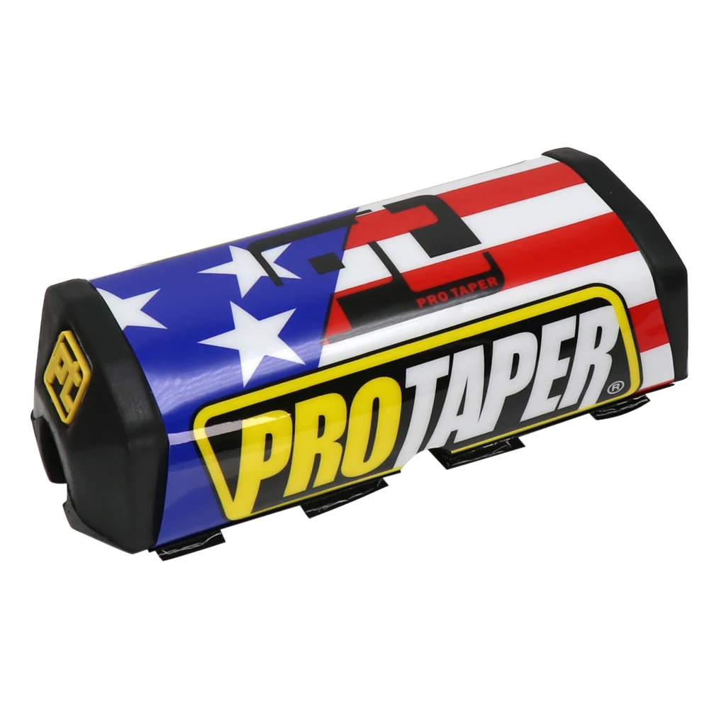ZSDTRP 1-1/" 26 мм руль Жир Бар Pad слайдер ручка для KLX RMZ YZF CRF грязь питбайк Мотоцикл Мотокросс ATV Quad - Цвет: Черный