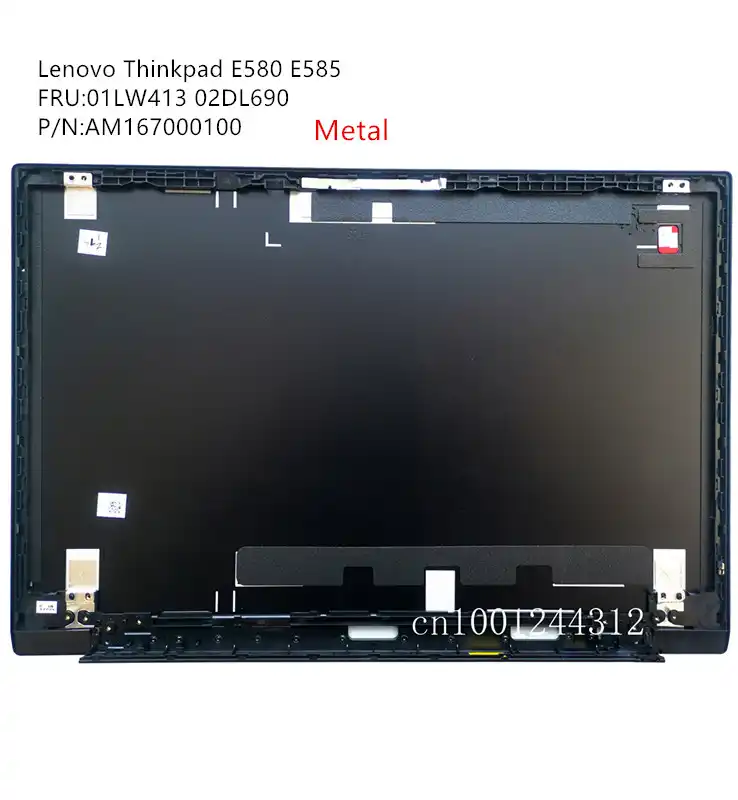 New Original For Laptop Lenovo Thinkpad E580 E585 Lcd Rear Top Lid Back Cover Metal 01lw413 02dl690 Am Laptop Repair Components Aliexpress