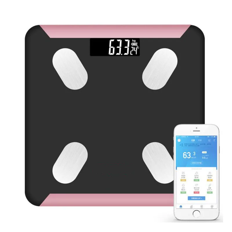 Bluetooth App Smart Body Fat весы вес человеческого тела весы здоровье человека электронные весы для измерения веса жира 280*280 мм