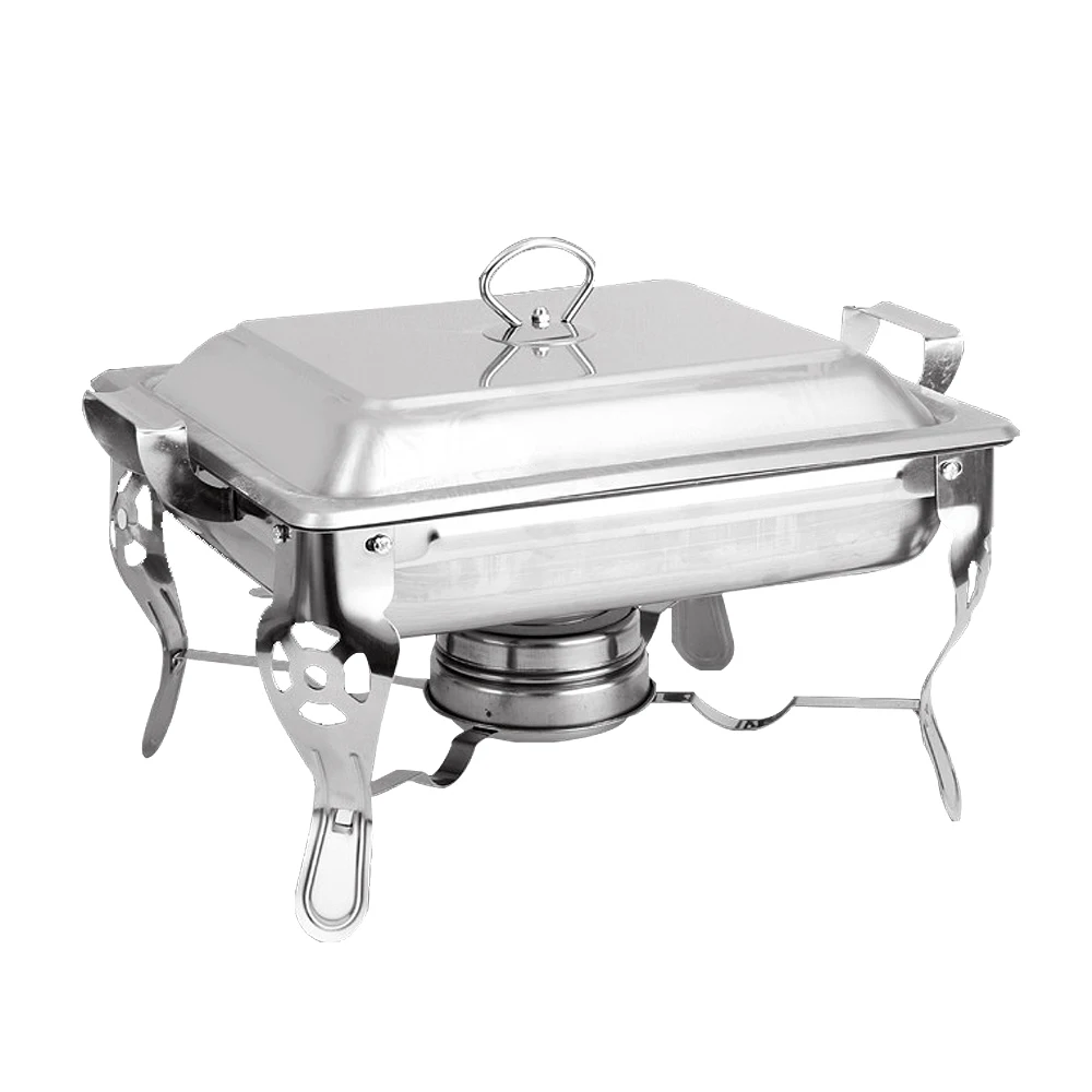 1/2/4x 6L, особенно китайского самовара, со стандартом ISO& шведского стола плиты общественного питания поднос для еды с подогревом ужин Нержавеющая сталь простое удаление плита откидного типа