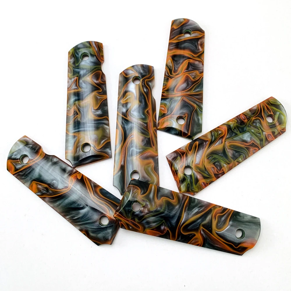 

1 Pair Tactics 1911 Modified Accessories 1911 Acrylic Patch Special Handle CNC Handle Material