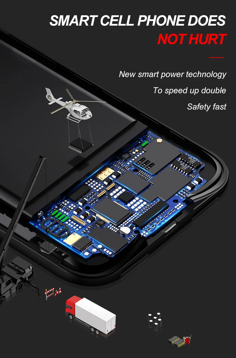 Чехол для аккумулятора 6800 мАч для Xiaomi mi 9, чехол для зарядного устройства для Xiao mi 9, тонкий чехол для зарядки, чехол для аккумулятора