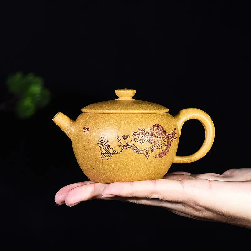 

2790 jars fairy recommended ore gold period of mud and beads are recommended to kung fu tea set 150 cc squirrel