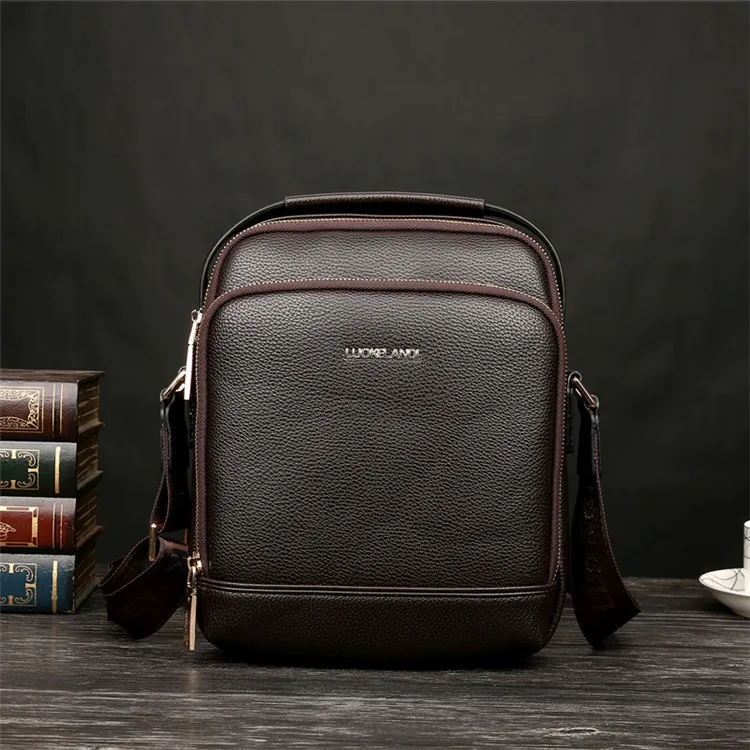 

MEN'S Single-shoulder Bag Verticle Shoulder Bag Briefcase New Style MEN'S Handbag Summer Bag