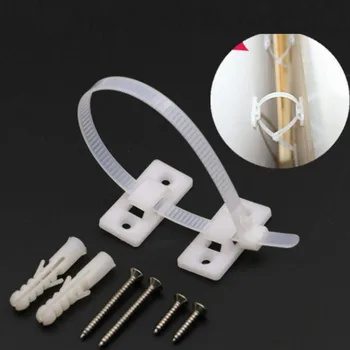 

Furniture Hardware Wall Safety Earthquake Resistant Nylon Baby Proofing Anti Fall Protect White Cabinet Strap Adjustable