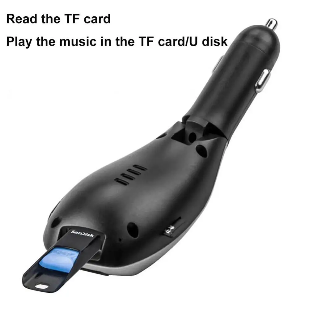 Car Bluetooth FM Transmitter MP3 Wireless Radio Adapter Handsfree Music Receiver Transmitter Accessories
