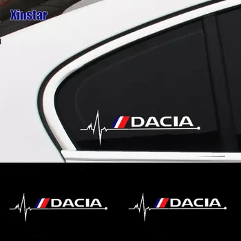 

2pcs car windows sticker for Renault Dacia Car Accessories