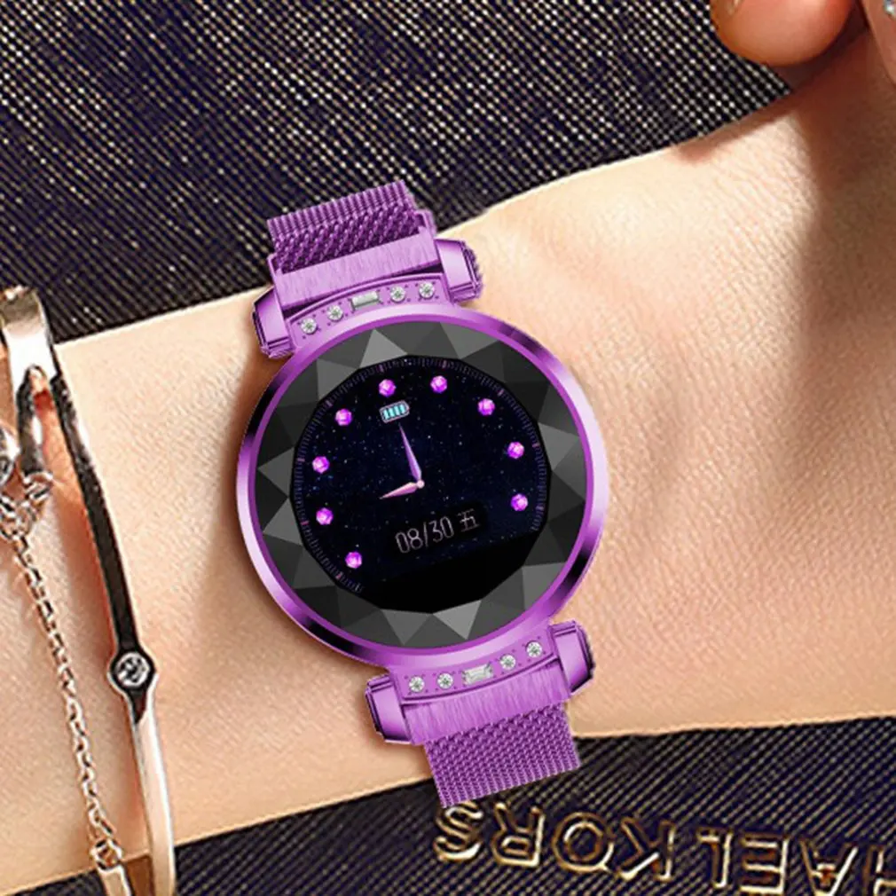 

Db13 Smart Bracelet Women Blood Pressure Measurement Smart Watch Fitness Tracker Smart Band Ip68 Waterproof Andriod Ios(Purple)