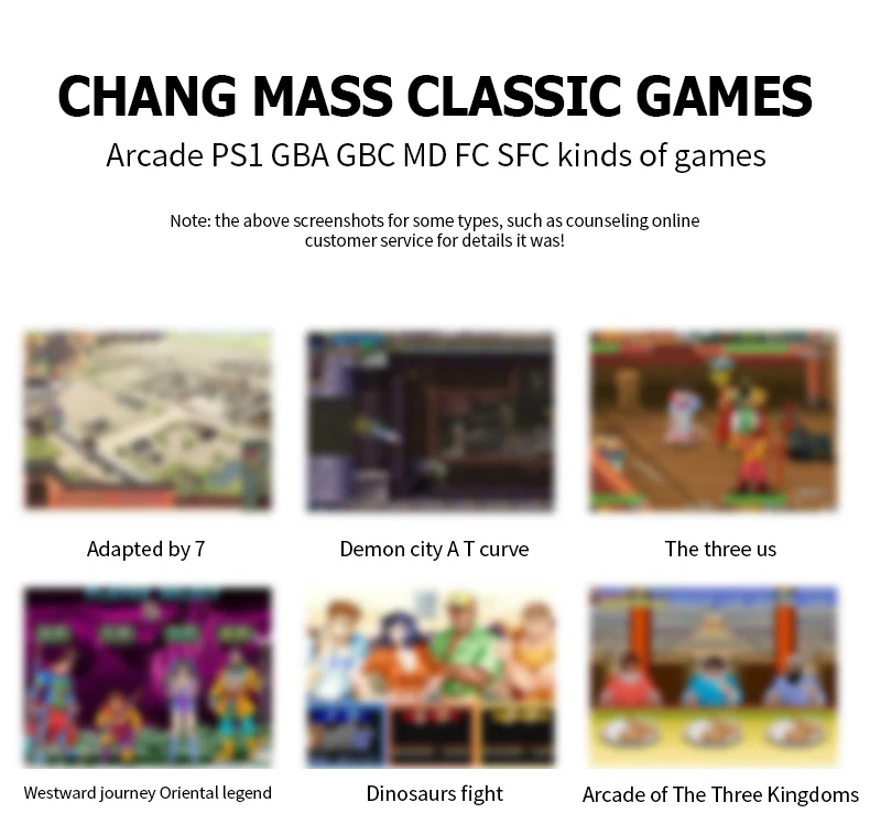 X40Pro 7 inch 16G classic retro dual handheld dual rocker video game console inch HD large screen handheld TV game console