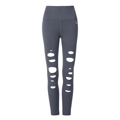Gray Yoga Pants Сексуальные Бесшовные Леггинсы Штаны Для Йоги Для женщин Леггинсы для йоги спортивные Для женщин Фитнес жизненно Бесшовные Леггинсы Спортивные Фитнес Костюмы - Цвет: Gray Yoga Pants
