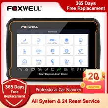 Foxwell GT60 OBD2 Professional Car Diagnostic Tool Full System All Makes DPF EPB BMS EPB 24 Reset ODB2 OBD2 Automotive Scanner