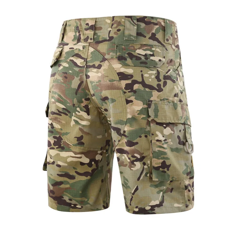 ESDY мужские армейские тактические военные мужские армейские большие шорты с карманами, штаны для охоты, кемпинга, быстросохнущие мужские короткие брюки