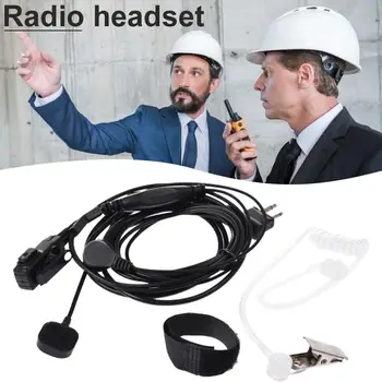 

Vibration Air Duct Radio Headset Telescopic Throat Air Duct Radio Headset For UV5R For Kenwood KPG Earphone