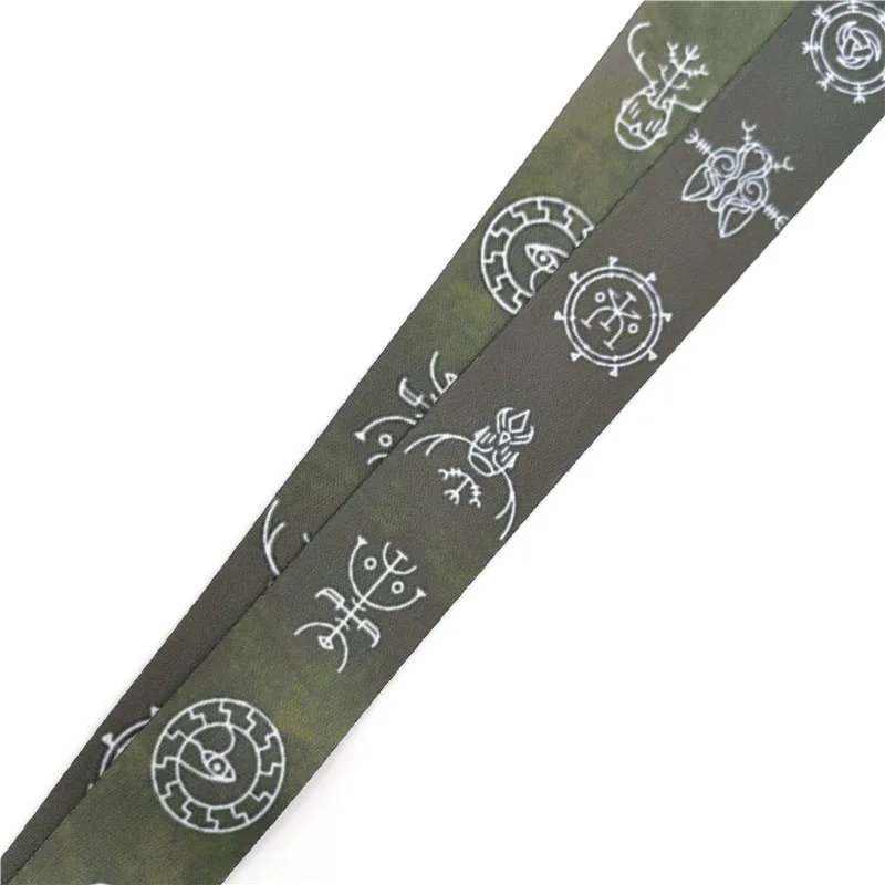 Viking symbols, винтажная мужская пара, ремешок на шею, брелок, держатель для мобильного телефона, ID, значок, веревка, брелок, аксессуар, подарок