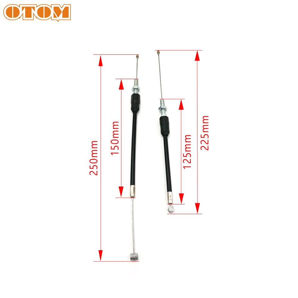 Motorcycle control valve repair parts switch exhaust cover cable wire O-ring seal aluminum bushing for YAMAHA DT230 MT250