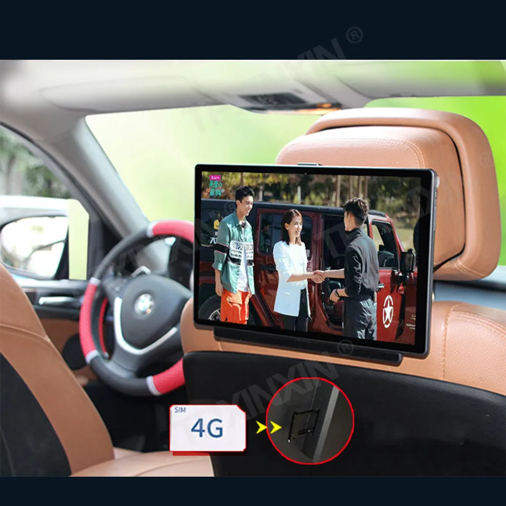 11.6 Inch Android 10.0 2gb+16gb Car Headrest Monitor 8 Cores 4k 1080p