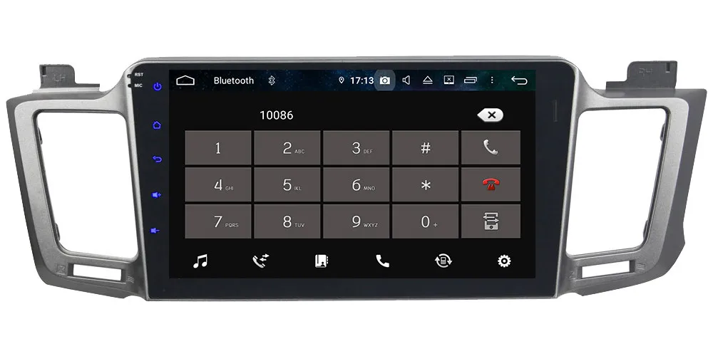 Klyde 10," ips 4G wifi Android 9,0 Восьмиядерный 4 Гб ОЗУ 64 Гб ПЗУ DSP BT автомобильный DVD мультимедийный плеер стерео для Toyota RAV4 2012