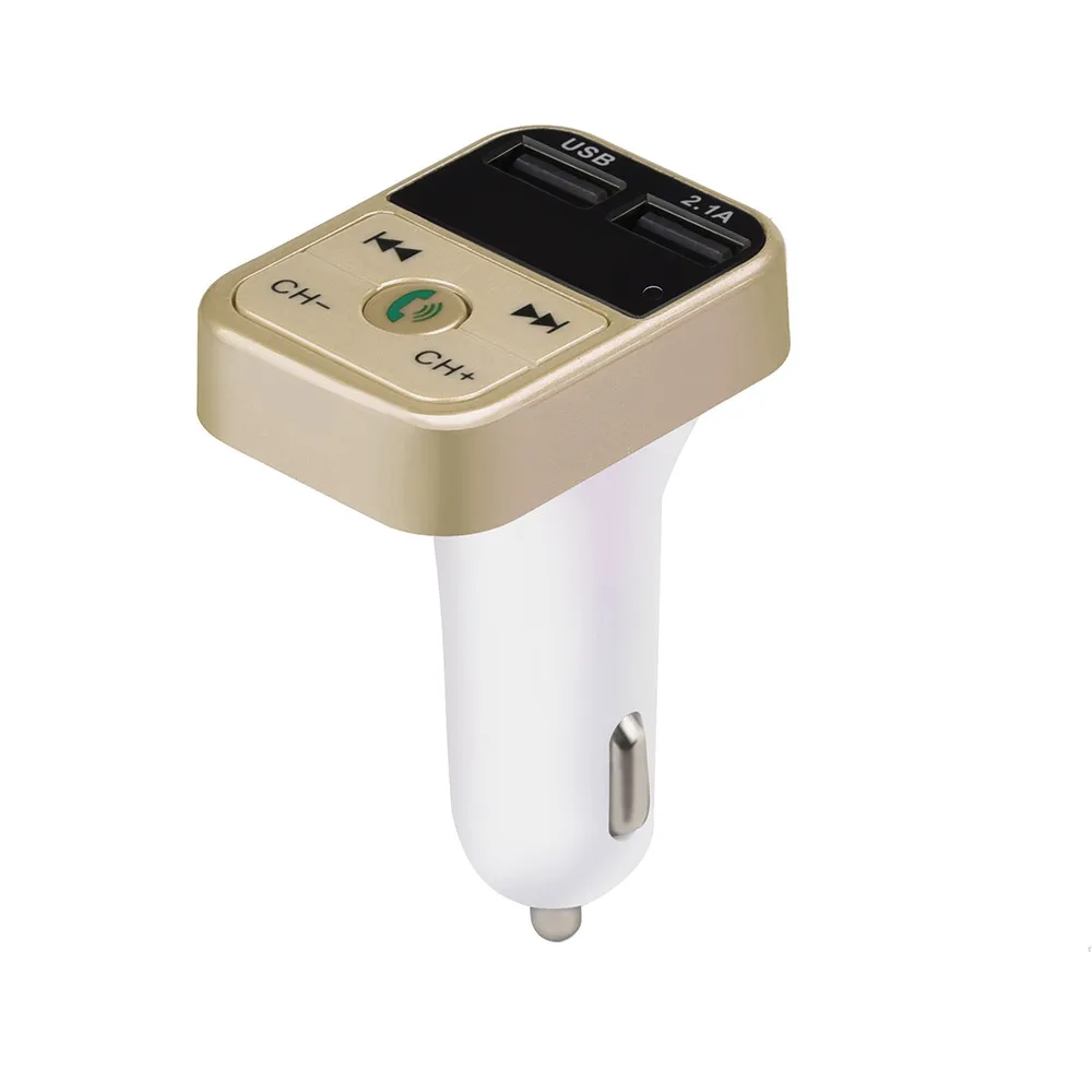 Автомобильный комплект громкой связи беспроводной Bluetooth fm-передатчик ЖК MP3-плеер USB зарядное устройство 2.1A автомобильные аксессуары громкой связи